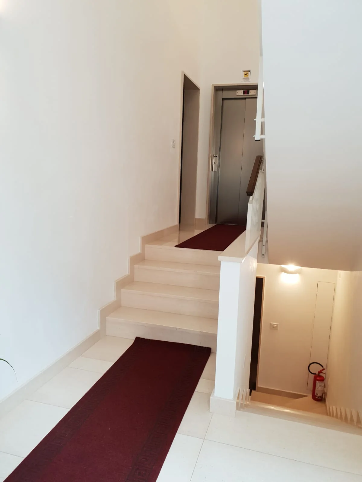 Stairs and lift